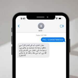 White and Blue Clean Phone Notification Instagram Post